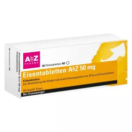 EISENTABLETTEN AbZ 50 mg kalvopäällysteiset tabletit, 50 kpl