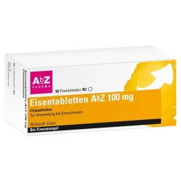 EISENTABLETTEN AbZ 100 mg kalvopäällysteiset tabletit, 50 kpl