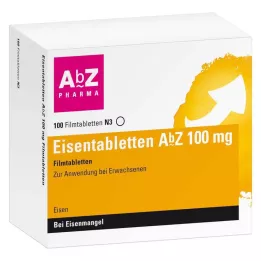 EISENTABLETTEN AbZ 100 mg kalvopäällysteiset tabletit, 100 kpl