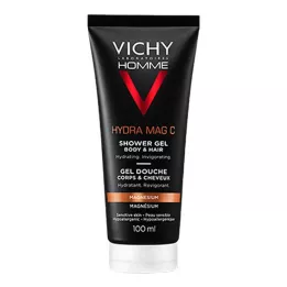 VICHY HOMME Hydra Mag C -suihkugeeli, 200 ml