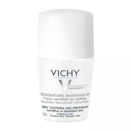 Vichy Deo rulla herkkä anti transpirant 48h, 50 ml