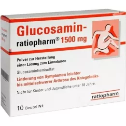 GLUCOSAMIN-RATIOPHARM 1500 mg jauhe suun kautta, 10 kpl