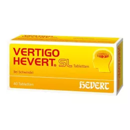 VERTIGO HEVERT SL Tabletit, 40 kpl
