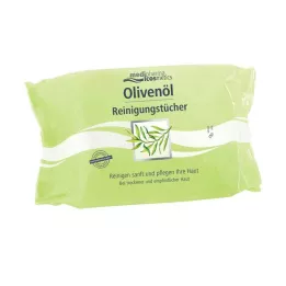 OLIVENÖL PUHDISTUSpyyhkeet, 25 kpl