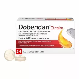 DOBENDAN Direkt Flurbiprofen 8,75 mg imeskelytabletit, 24 kpl