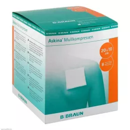 ASKINA sideharsopakkaukset 10x20 cm steriilit, 25x2 kpl