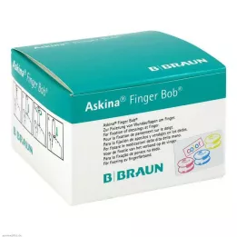 ASKINA Finger Bob värillinen, 50 kpl