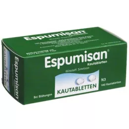ESPUMISAN Purutabletit, 100 kpl