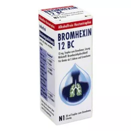 BROMHEXIN 12 BC Tipat suun kautta, 30 ml