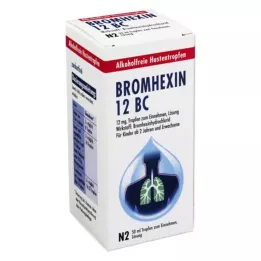 BROMHEXIN 12 BC Oraalitipat, 50 ml