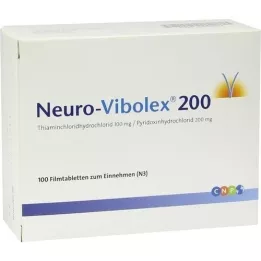 NEURO VIBOLEX 200 elokuvapäällystetyt tabletit, 100 kpl