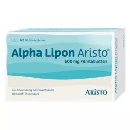 ALPHA LIPON Aristo 600 mg kalvopäällysteiset tabletit, 60 kpl
