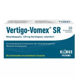 VERTIGO-VOMEX SR Depotkapselit, 20 kpl