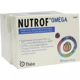 NUTROF Omega Capsules, 3x30 kpl