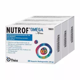 NUTROF Omega-kapselit, 3X30 kpl