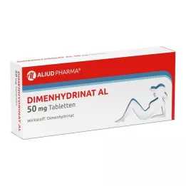 DIMENHYDRINAT AL 50 mg tabletit, 20 kpl