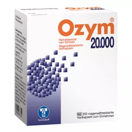 OZYM 20 000 kovaa enterokapselia, 200 kpl