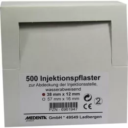 INJEKTIONSPFLASTER 12x38 mm, 500 kpl