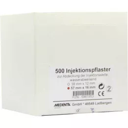 INJEKTIONSPFLASTER 16x57 mm, 500 kpl