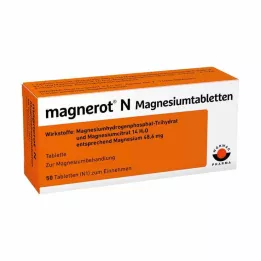 MAGNEROT N Magnesiumtabletit, 50 kpl