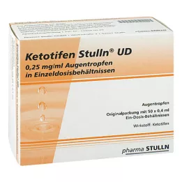KETOTIFEN Stulln UD Silmätipat kerta-annos, 50X0,4 ml