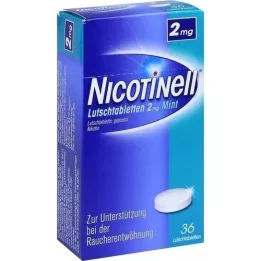 NICOTINELL imevät tabletit 2 mg minttu, 36 kpl