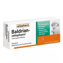 BALDRIAN-RATIOPHARM päällystetyt tabletit, 30 kpl