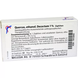 Quercus etanol.decotum 1% peräpuikkoja, 10 kpl