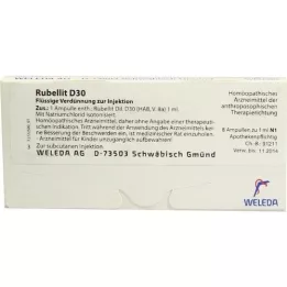 RUBELLIT D 30 Ampules, 8 kpl