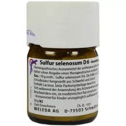 SULFUR SELENOSUM d 6 trituaatio, 50 g