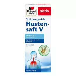 DOPPELHERZ Ribwort Plantain yskänsiirappi V, 150 ml