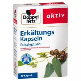 DOPPELHERZ Kylmäkapselit eukalyptusöljy, 40 kpl