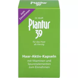 Plantr 39 hiukset aktiiviset kapselit, 60 kpl