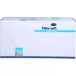 PEHA-SOFT Lat.Einm.Untert.Hands.epästeriili jauheton L, 100 kpl