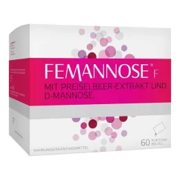 Femannose F -rakeet pussit, 60 kpl