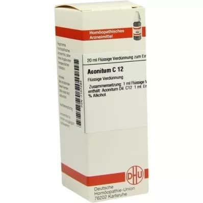 ACONITUM C12-laimennus, 20 ml