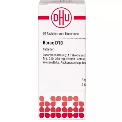 BORAX D10, 80 kpl BORAX D10, 80 kpl