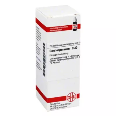 CARDIOSPERMUM D 30 Laimennus, 20 ml