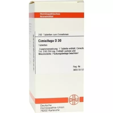 CIMICIFUGA D30, 200 kpl