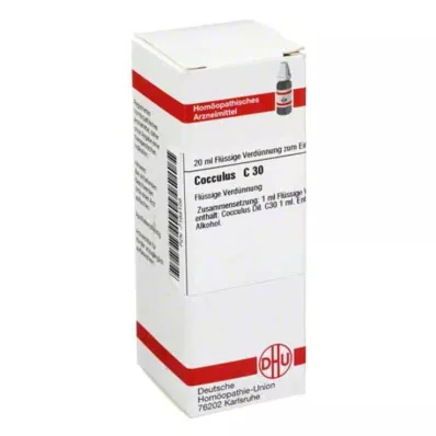 COCCULUS C 30 Laimennus, 20 ml COCCULUS C 30 Laimennus, 20 ml