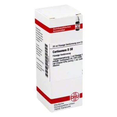 CORTISONUM D 30 Laimennus, 20 ml CORTISONUM D 30 Laimennus, 20 ml