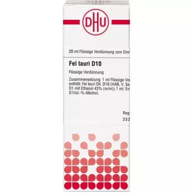 Fel Tauri D10, 20 ml