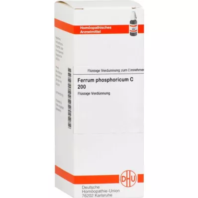 FERRUM PHOSPHORICUM C 200 Laimennus, 20 ml