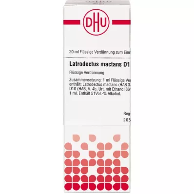 LATRODECT MAC D10, 20 ml