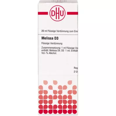 MELISSA D 3 Laimennus, 20 ml