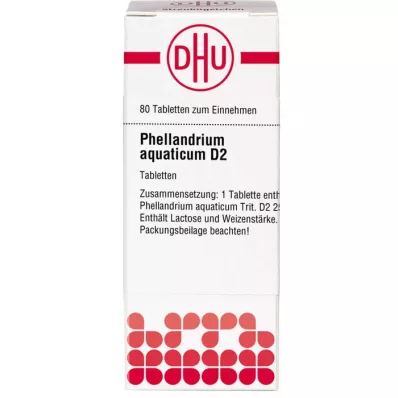 Phellandrium Aquat D 2, 80 kpl