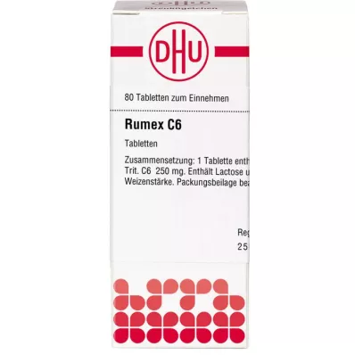 RUMEX C 6, 80 kpl RUMEX C 6, 80 kpl