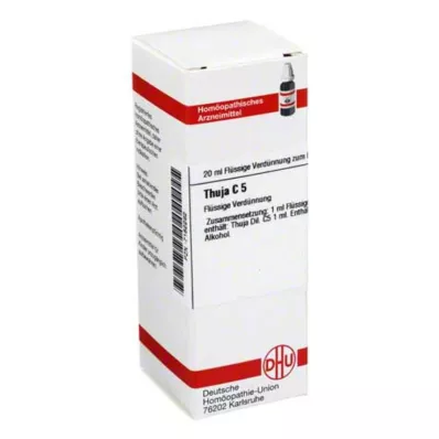 THUJA C 5 Laimennus, 20 ml