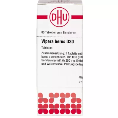 Vipera Berus D30, 80 kpl
