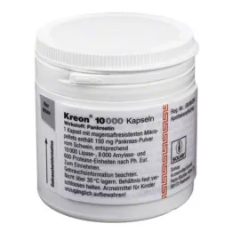 KREON 10 000 kovaa kapselia enteropäällystetyillä pelletillä, 200 kpl